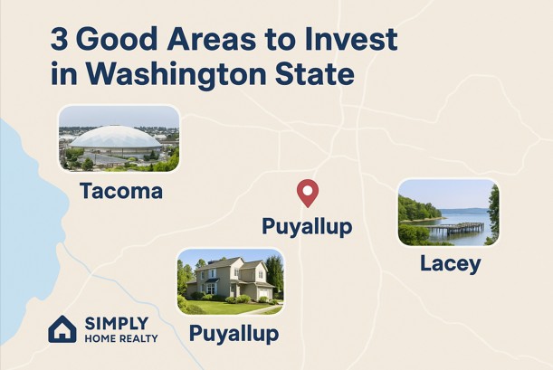 3 Good Areas to Invest in Pierce & Thurston Counties, Washington